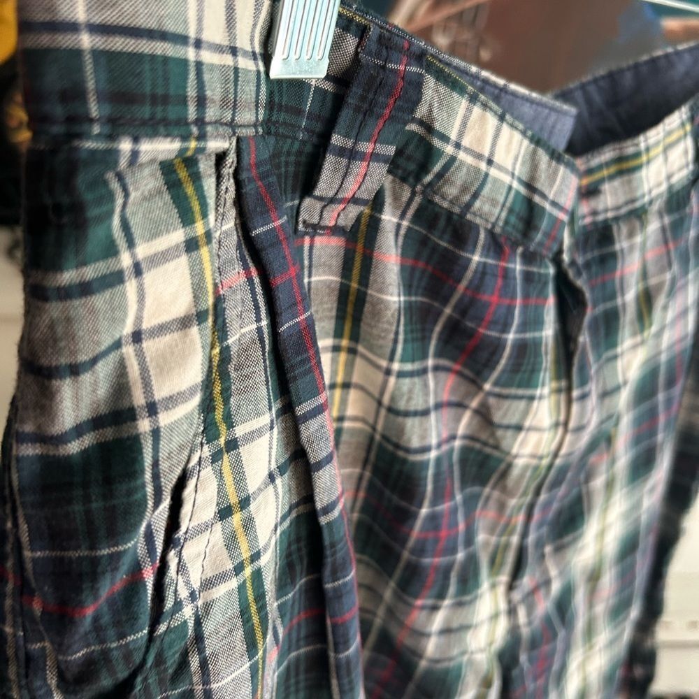 Denver Hayes Black and White Plaid Men's Shorts 36 - Picture 12 of 16